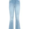 Kendra Cropped Flare Jean in Dorian - sz 26 - Image 2