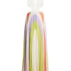 Celine Printed Pleated Cutout Dress - Image 2