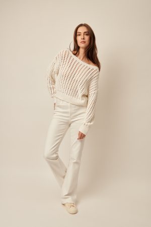 Evie Sweater in chalk - Image 2