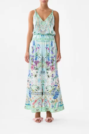 Morgana shirred waist pant