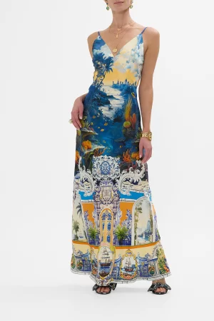 Maylin bias slip dress