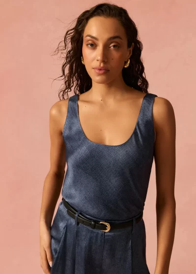 Andressa Camisole Raw Denim - Medium