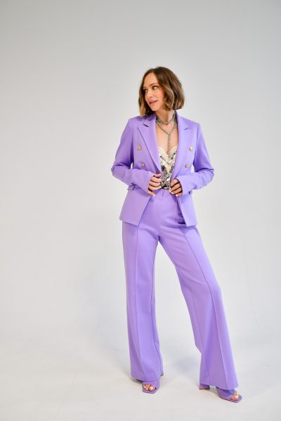 Sophia Blazer in Lavender - 8 - Image 4