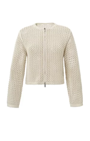 Arco Mesh Cardigan - Image 7