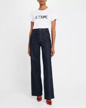 Je T'aime Shrunken Tee - Image 4