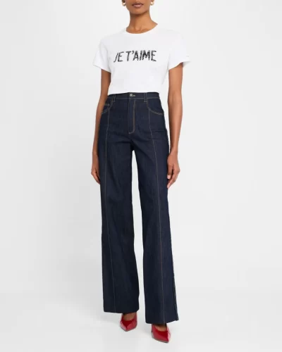 Je T'aime Shrunken Tee - Image 4