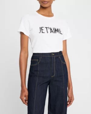 Je T'aime Shrunken Tee