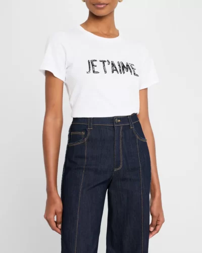 Je T'aime Shrunken Tee