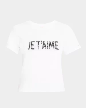 Je T'aime Shrunken Tee - Image 5