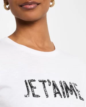 Je T'aime Shrunken Tee - Image 2