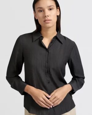 Marce loose fit Blouse in phantom - Image 2