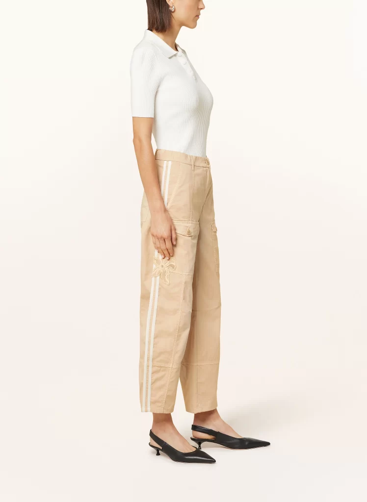 Orange Flower Pant - sz 4 - Image 4