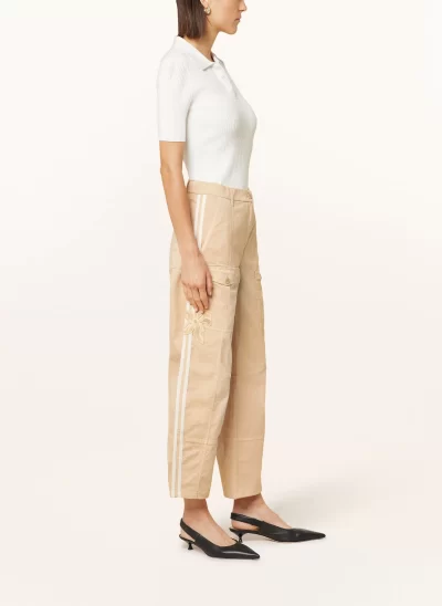 Orange Flower Pant - sz 4 - Image 4