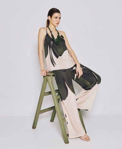 Palesa Print Pants-Large