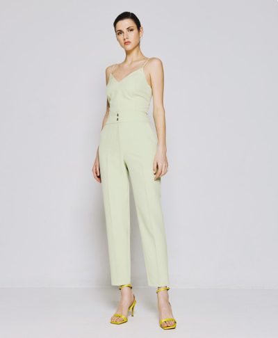 Yuna Straight Leg Pants in aloe - Image 4