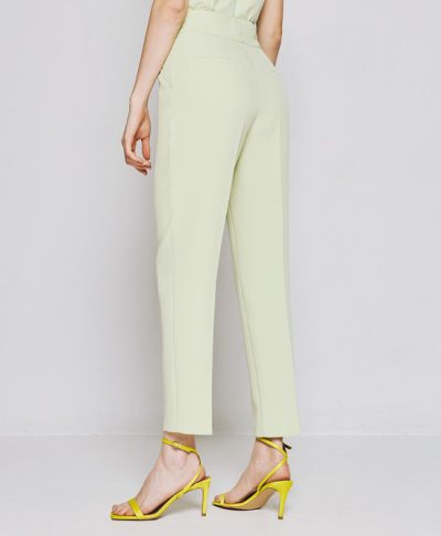 Yuna Straight Leg Pants in aloe - Image 3