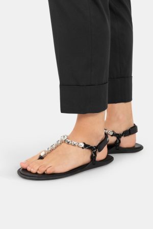 Cambio Krystal Pants with Cuff - Image 3