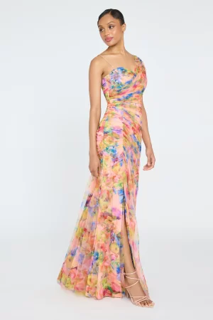 Macie One Shoulder Drape Gown - coming soon - Image 4