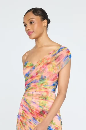 Macie One Shoulder Drape Gown - coming soon - Image 3