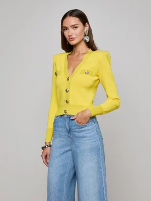 Taya V-Neck Cardigan - Image 5