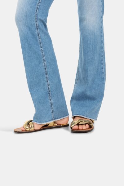 Paris Flared Pant in sunny fringe sz 4 - Image 2