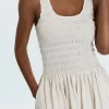 Alessia Smocked Drop Waist Dress - Image 6