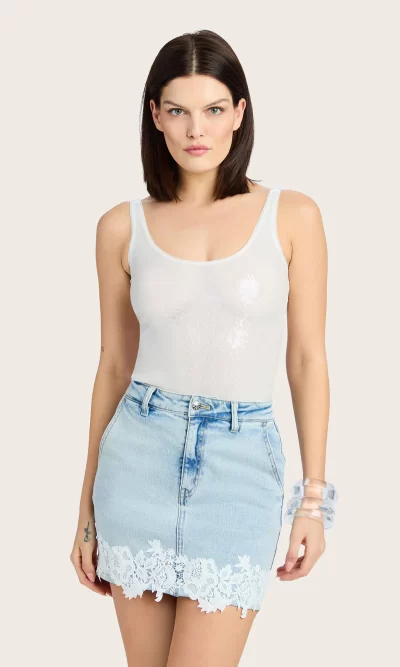 Dina Sequin Bodysuit - sz large