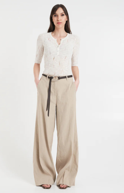 Adrienne Linen blend pants