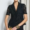 Melbourne Lace Blazer in Black - Image 8