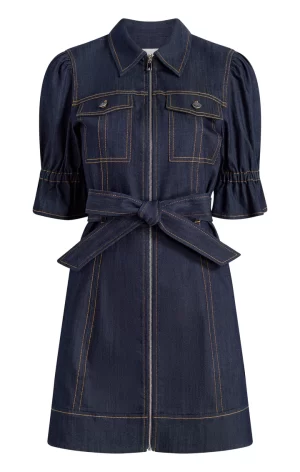 Holly Denim Dress - Image 6