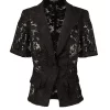 Melbourne Lace Blazer in Black - Image 2