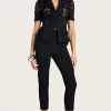 Melbourne Lace Blazer in Black - Image 4