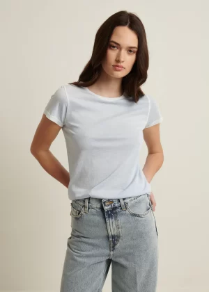 Miller Cotton T-Shirt in powder blue