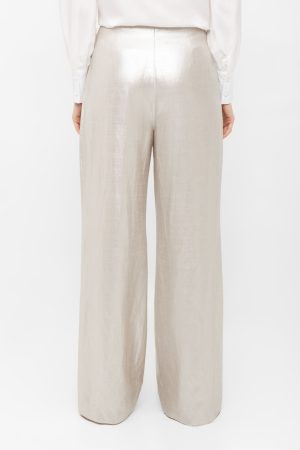 Agatha Trousers in Silver - Image 2