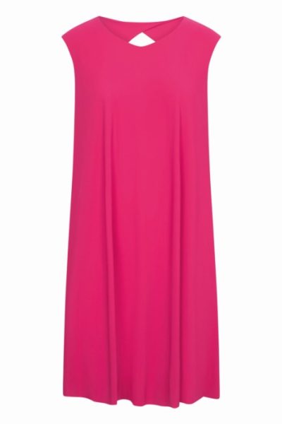 Daphne Dress in Deep Pink - Image 5