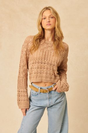 Ace Knit Top in mineral - Image 3