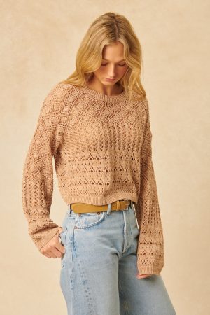 Ace Knit Top in mineral - Image 2