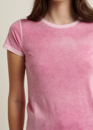 Miller Cotton T-Shirt in fuchsia - Image 5