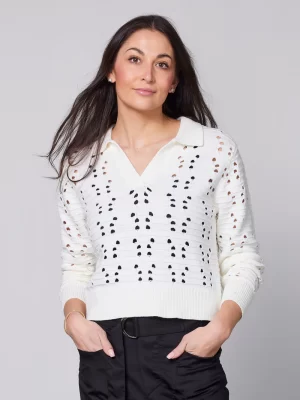 YAFFA knit blouse