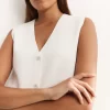 Valda Fine knitted gilet - Image 9