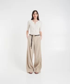 Adrienne Linen blend pants