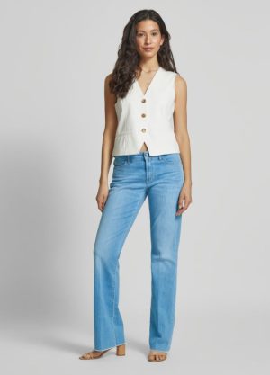 Paris Flared Pant in sunny fringe