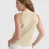 Madelina Knitted Tank in summer sand - Image 4