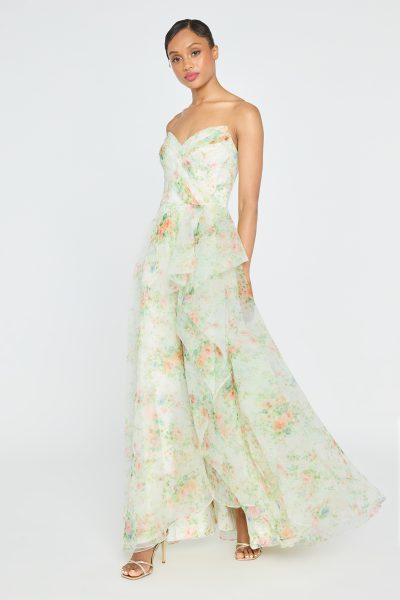 TANYA ORGANZA A LINE GOWN - Image 4