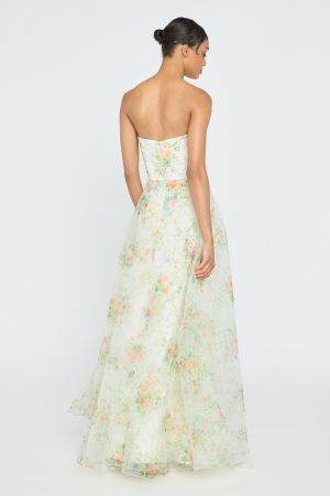 TANYA ORGANZA A LINE GOWN - coming soon - Image 3