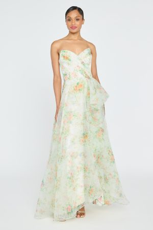 TANYA ORGANZA A LINE GOWN - coming soon