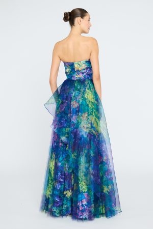 TAYA STRAPLESS ORGANZA GOWN - coming june - Image 4