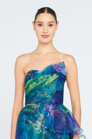 TAYA STRAPLESS ORGANZA GOWN - coming june - Image 2