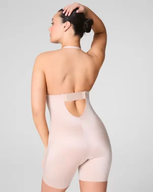 Sheryl Plunge Low-Back Mid-Thigh Bodysuit - Image 5