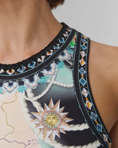 CANNON COWL NECK HALTER TOP - Image 5
